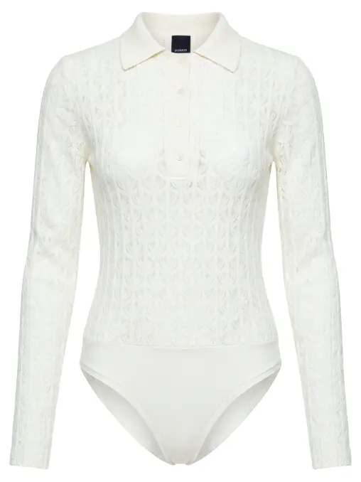 Боди из кружева PINKO