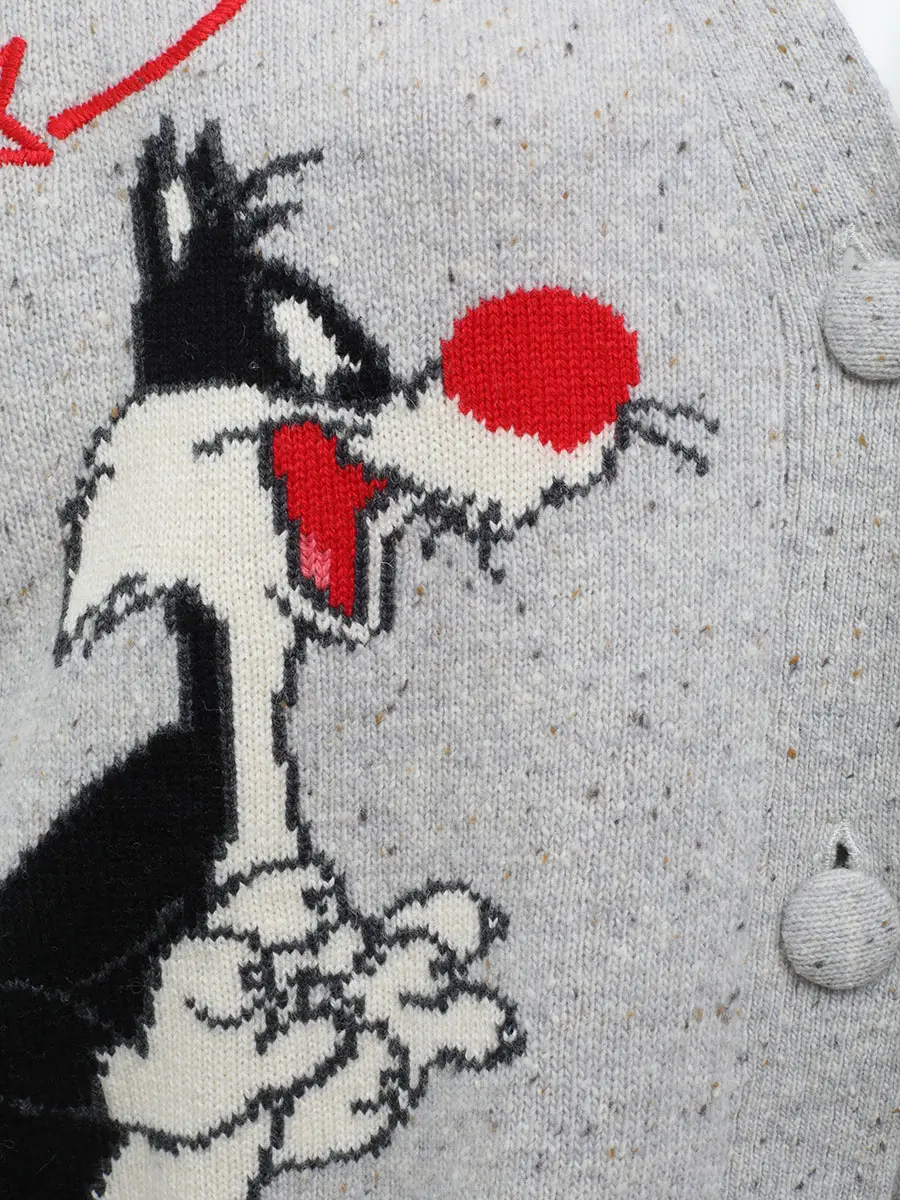 Кардиган шерстяной