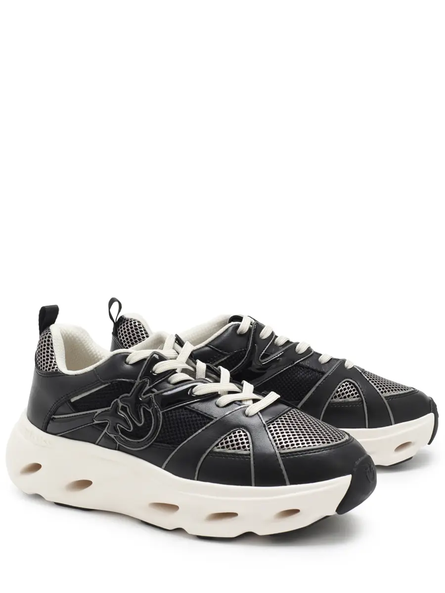 Кроссовки кожаные