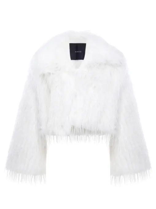 Шуба однотонная PINKO