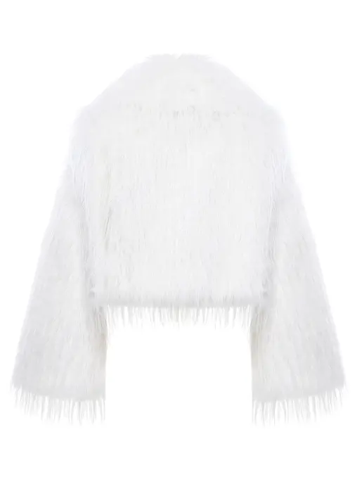 Шуба однотонная PINKO