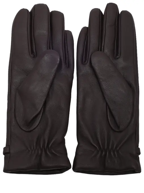 Перчатки кожаные TRUSSARDI