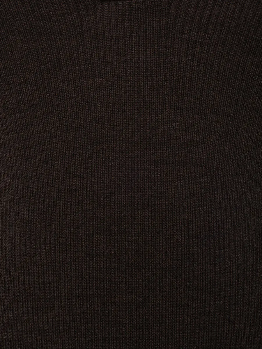 Платье шерстяное