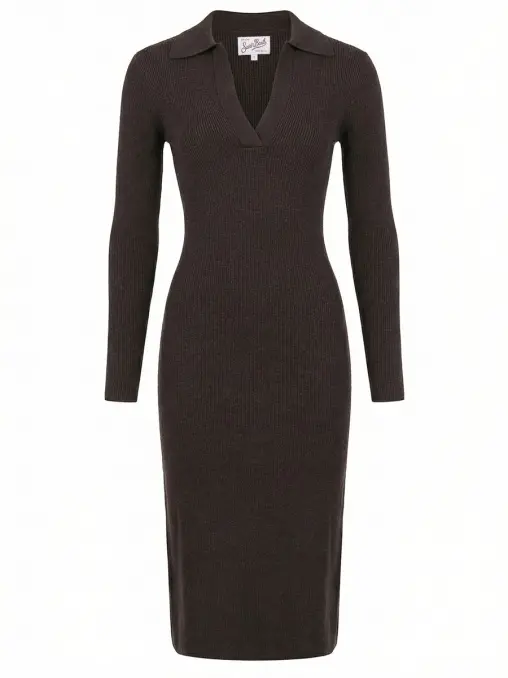 Платье шерстяное MC2 SAINT BARTH