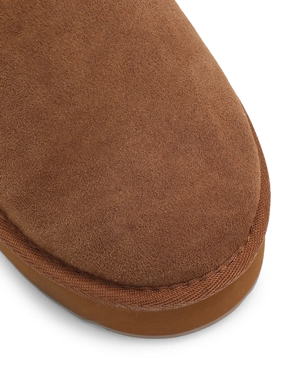 Угги замшевые на меху