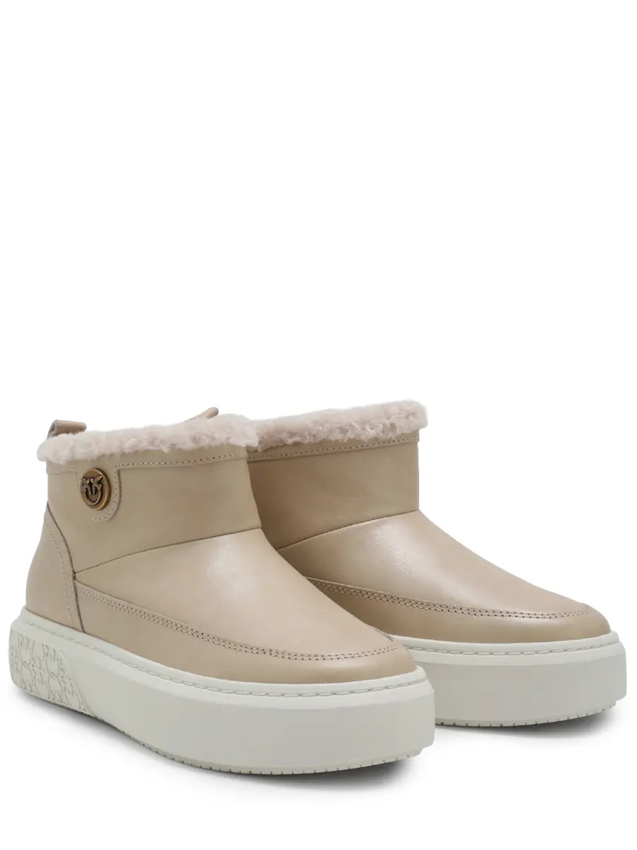 Сапоги кожаные