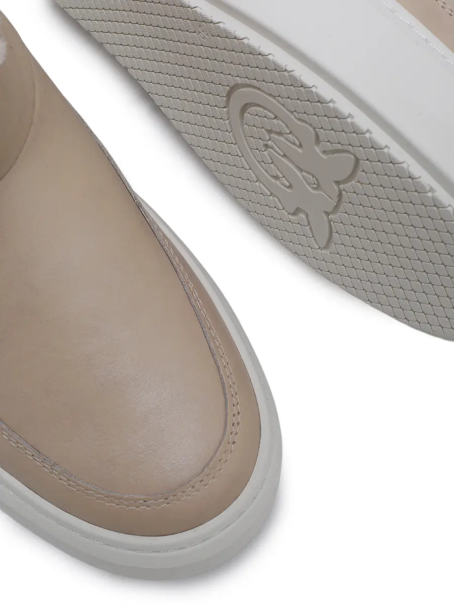 Сапоги кожаные