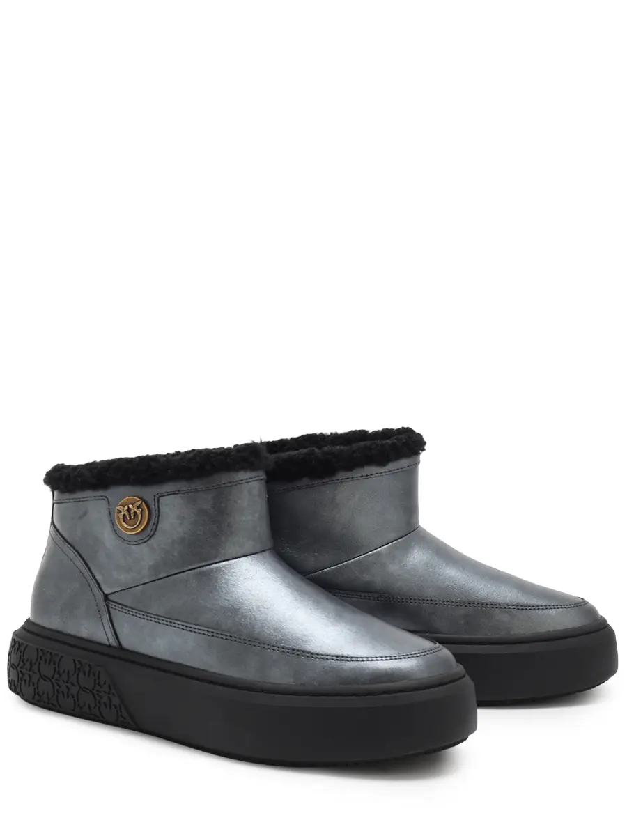 Сапоги кожаные