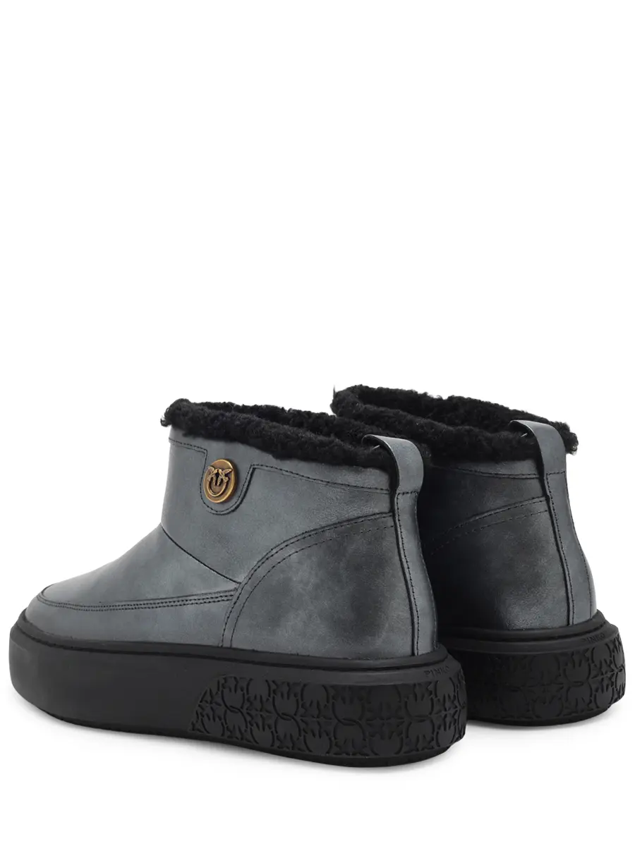 Сапоги кожаные