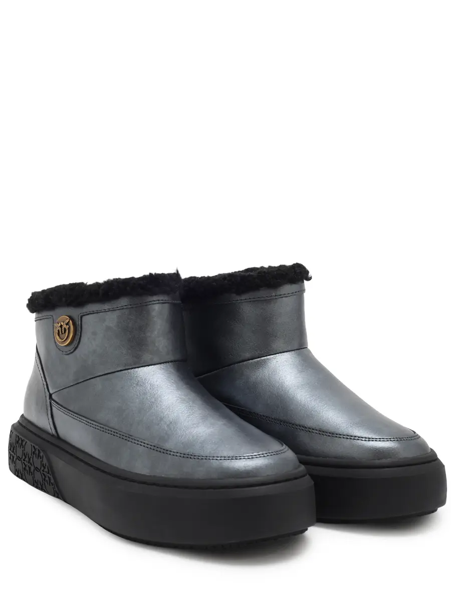 Сапоги кожаные