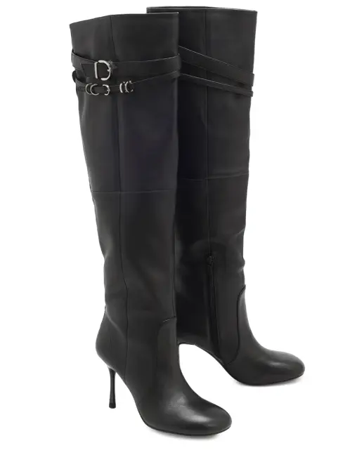 Сапоги кожаные PINKO