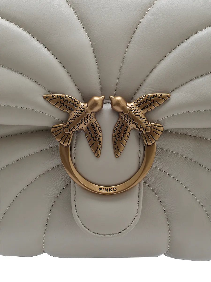 Сумка кожаная LOVE PUFF