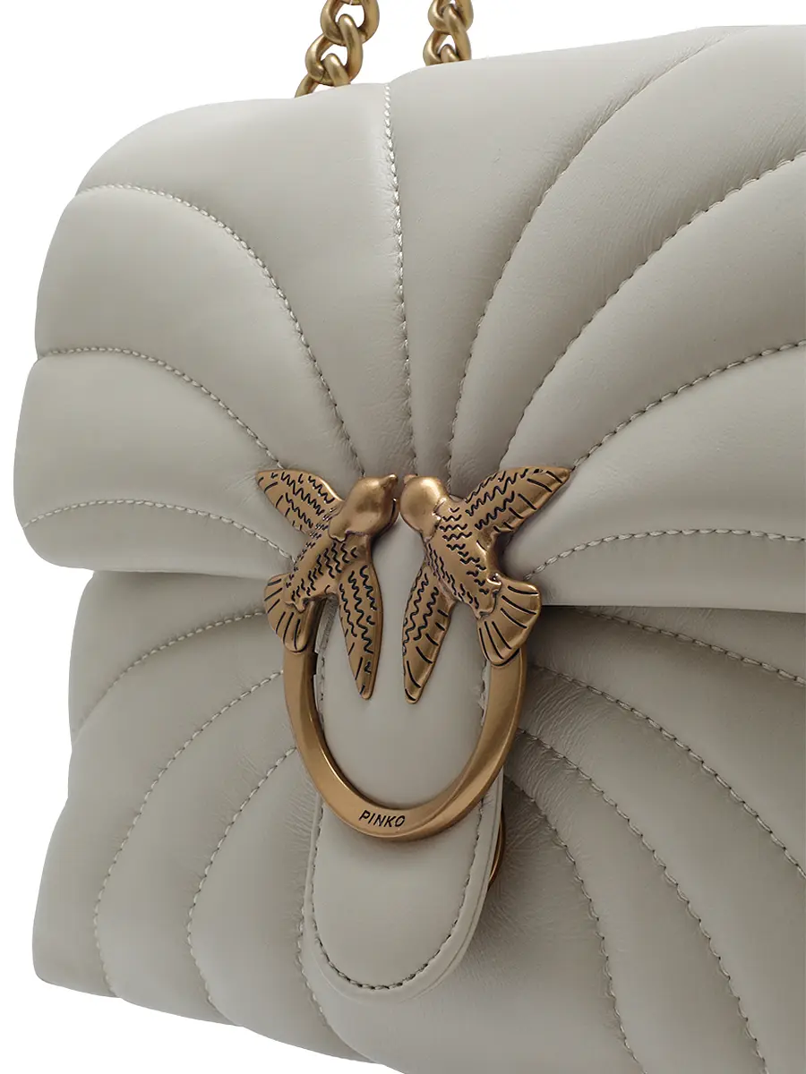 Сумка кожаная LOVE PUFF