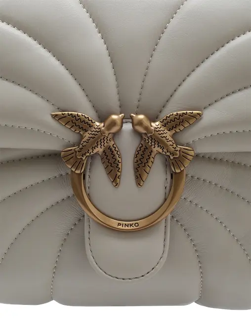 Сумка кожаная LOVE PUFF PINKO