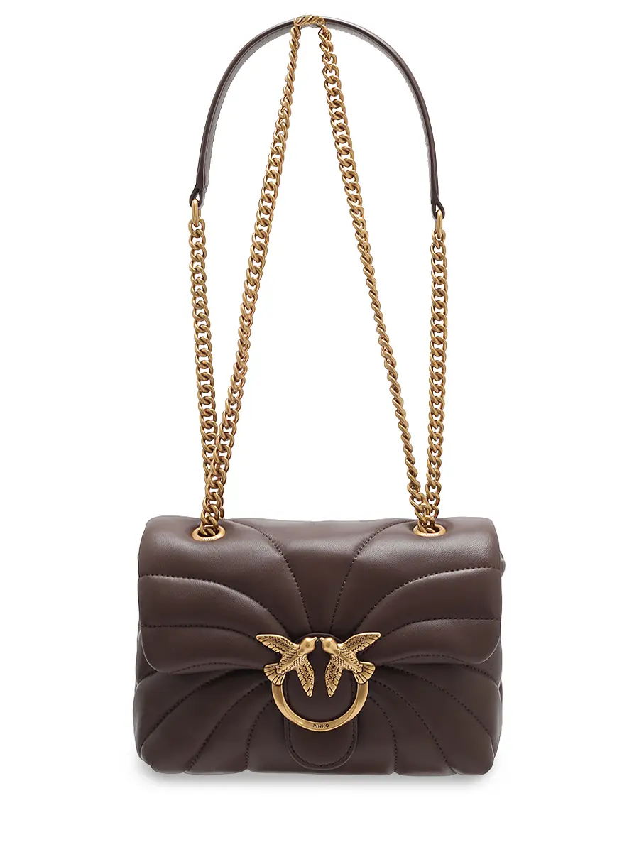 Сумка кожаная LOVE  PUFF MINI