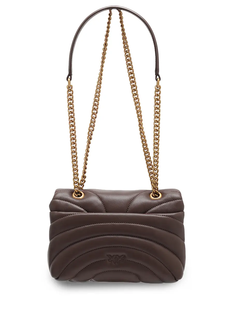 Сумка кожаная LOVE  PUFF MINI