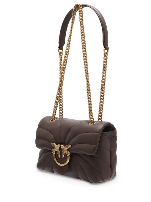 Сумка кожаная LOVE  PUFF MINI PINKO