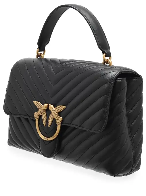 Сумка кожаная LOVE LADY  PUFF PINKO