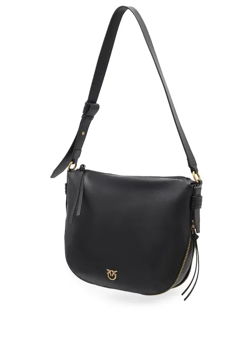 Сумка кожаная HOBO PINKO