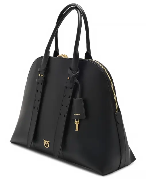 Сумка кожаная BOWLING PINKO