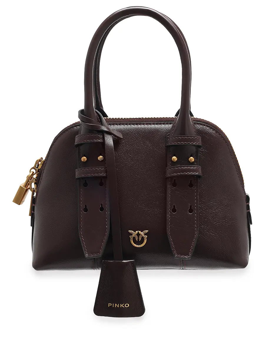 Сумка кожаная BOWLING