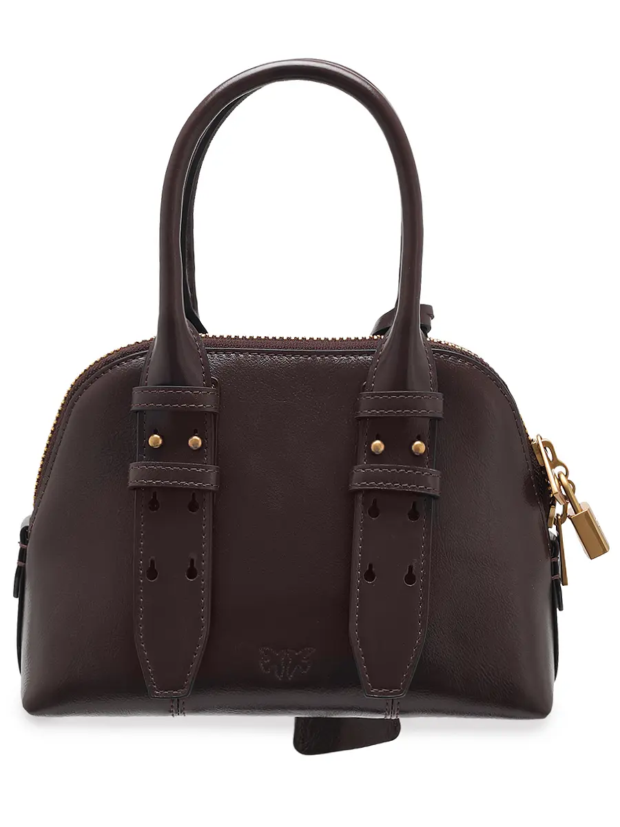 Сумка кожаная BOWLING