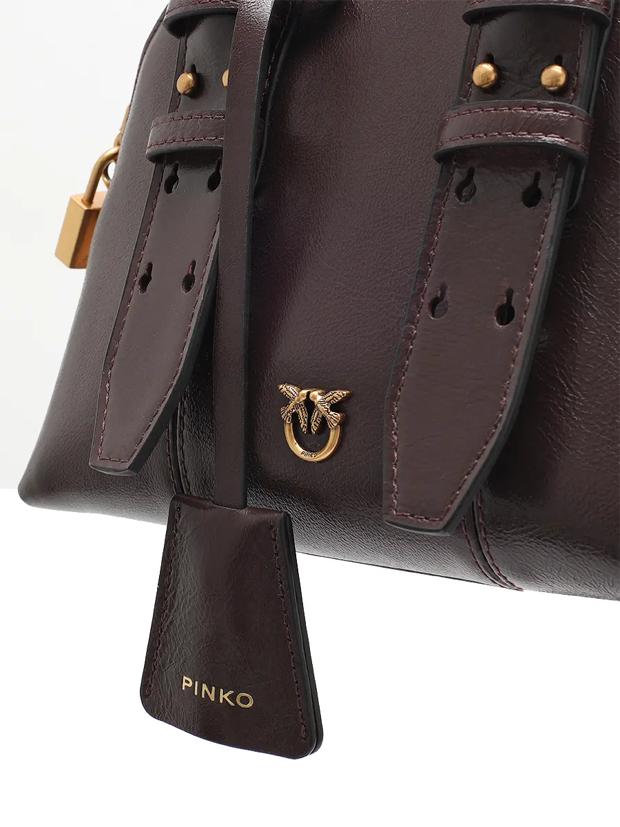 Сумка кожаная BOWLING