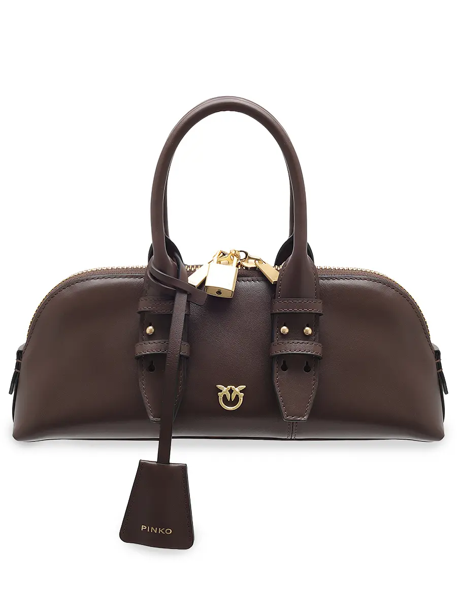 Сумка кожаная BOWLING