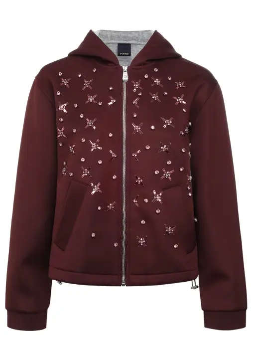 Толстовка с декором PINKO