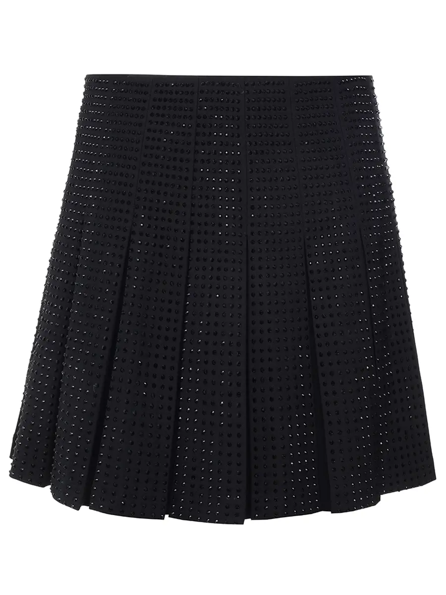 Юбка со стразами