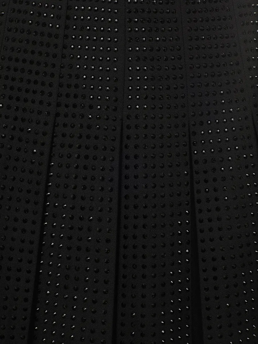 Юбка со стразами