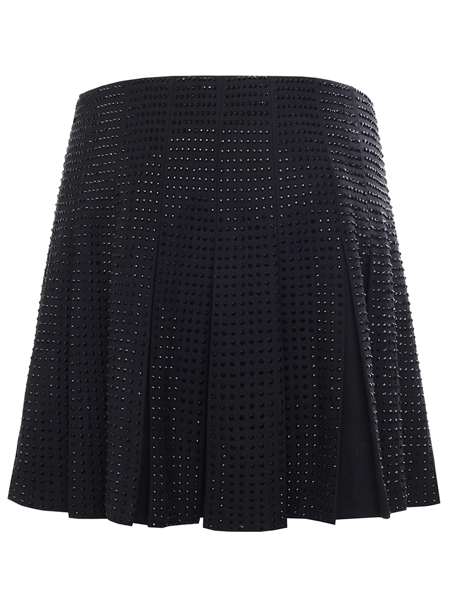 Юбка со стразами