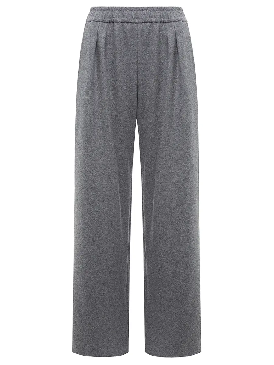 Брюки однотонные