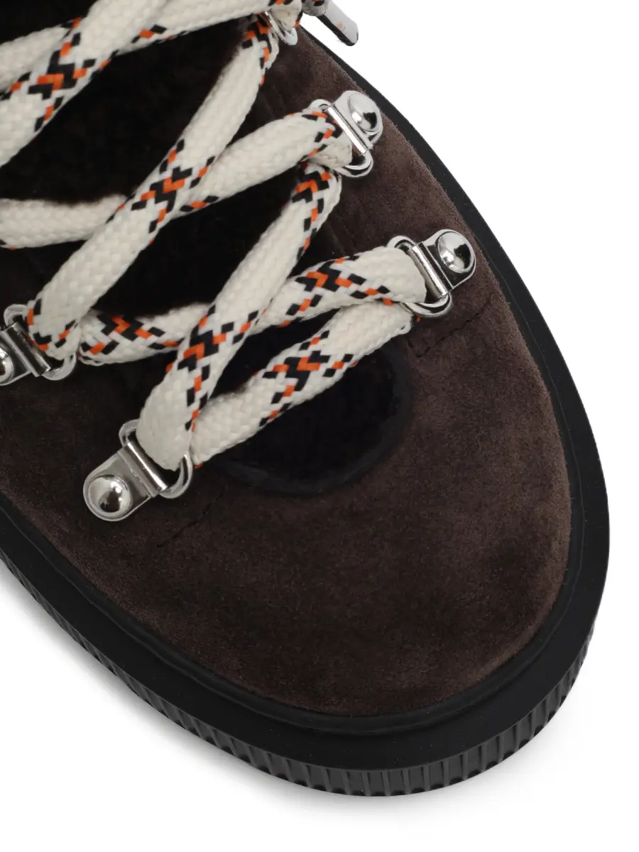 Ботинки замшевые