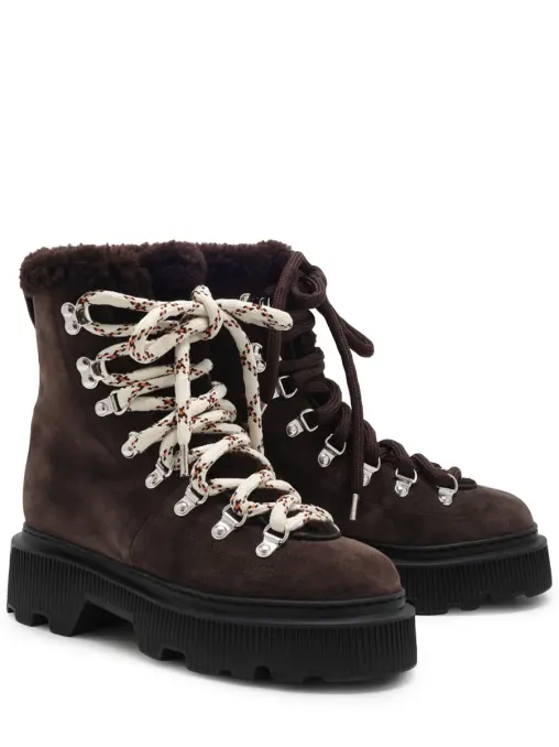 Ботинки замшевые SANTONI