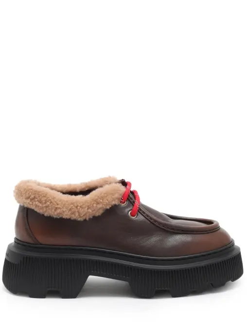 Дерби кожаные SANTONI