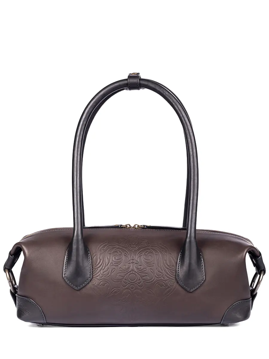 Сумка Baguette "Monogram" кожаная