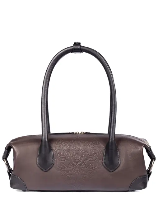 Сумка Baguette "Monogram" кожаная ANTE KOVAC