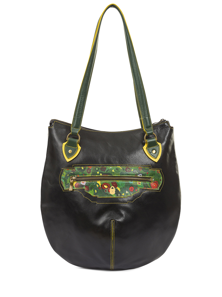 Сумка «Поцелуй» кожаная