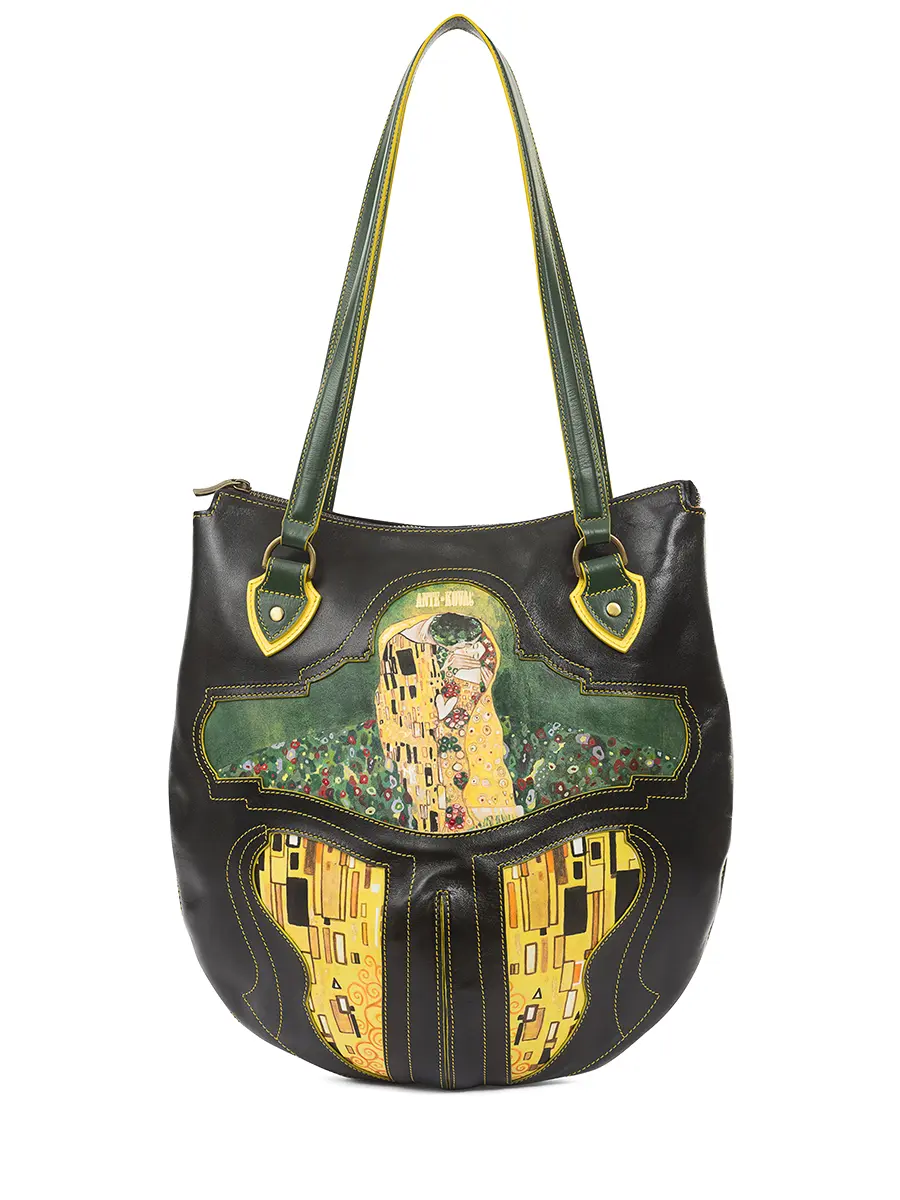 Сумка «Поцелуй» кожаная