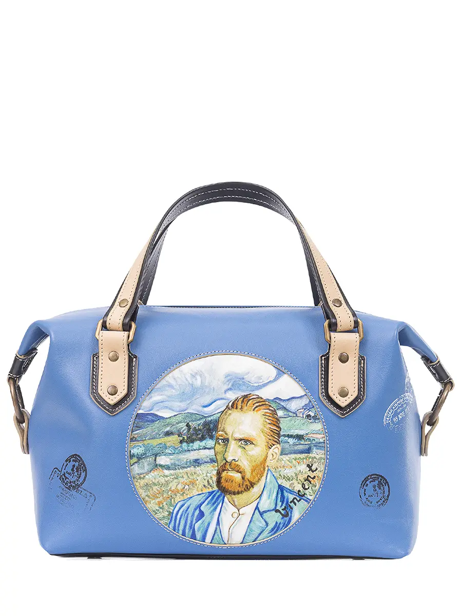 Сумка №7 кожаная "Van Gogh"