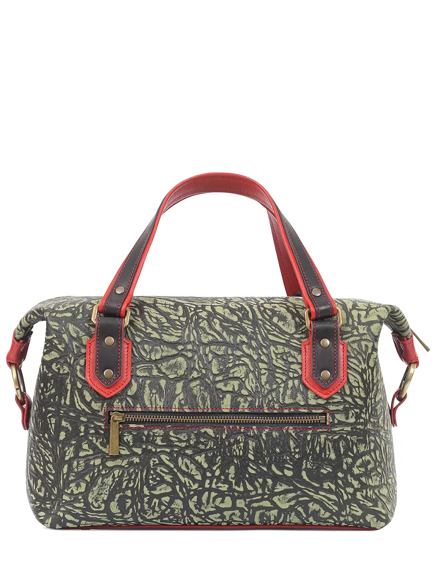 Сумка "День рождения" кожаная