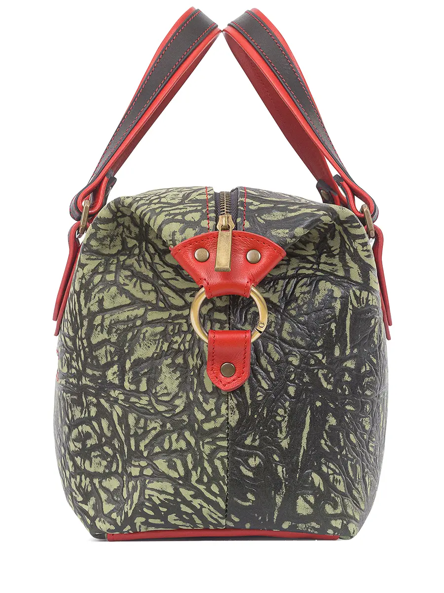 Сумка "День рождения" кожаная