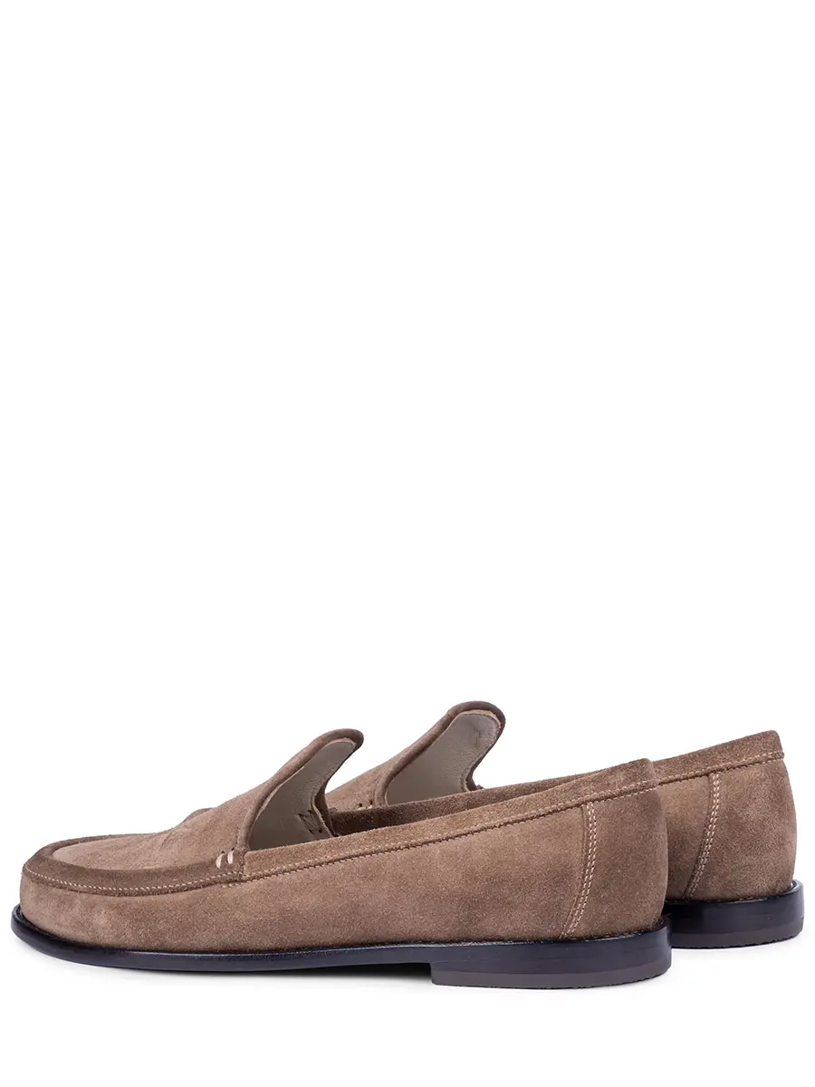 Лоферы "Mocha Mousse" замшевые