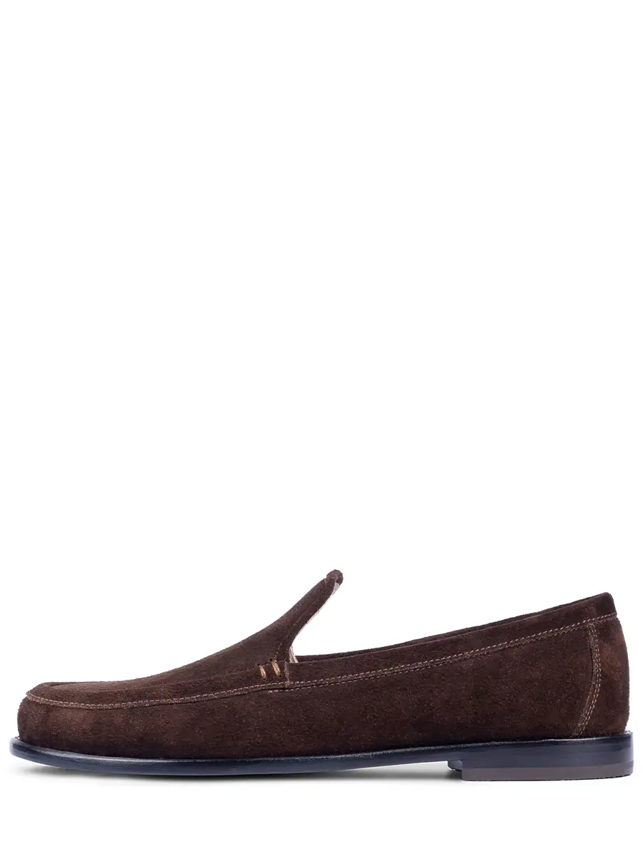 Лоферы "Chocolate" замшевые