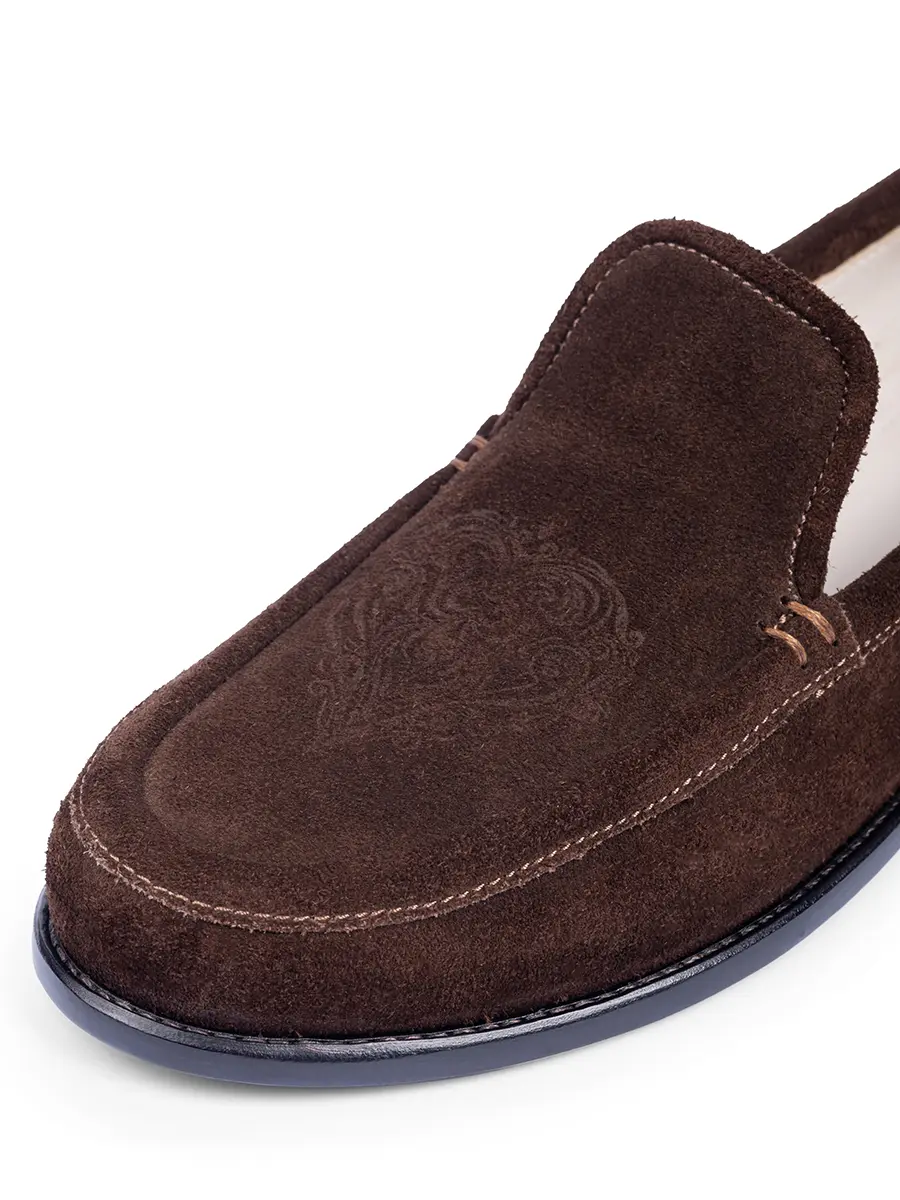 Лоферы "Chocolate" замшевые