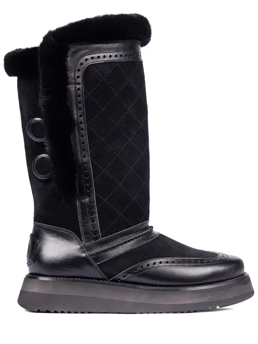 Сапоги комбинированные "Black button" ANTE KOVAC