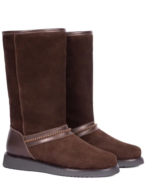 Сапоги замшевые "Chocolate Queen" ANTE KOVAC