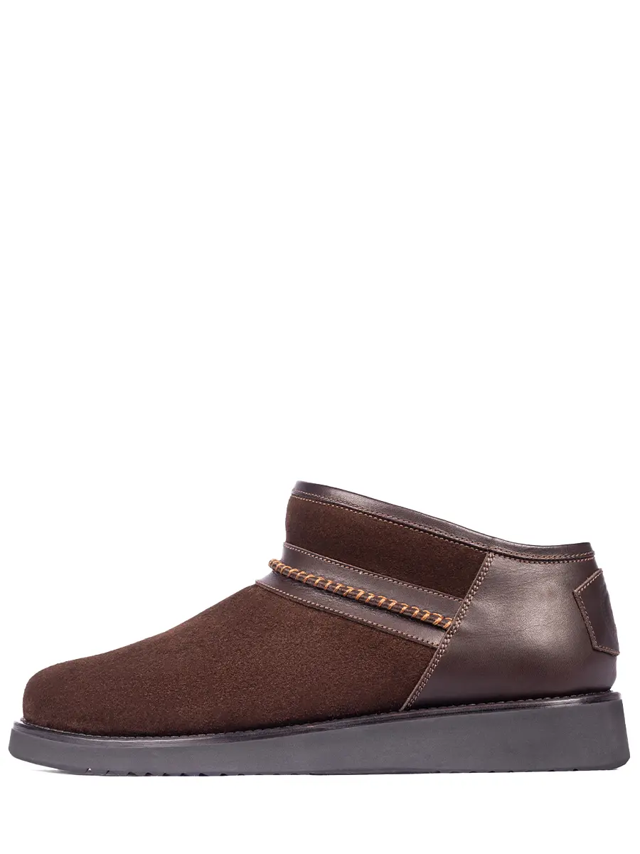 Угги комбинированные "Chocolate" на меху