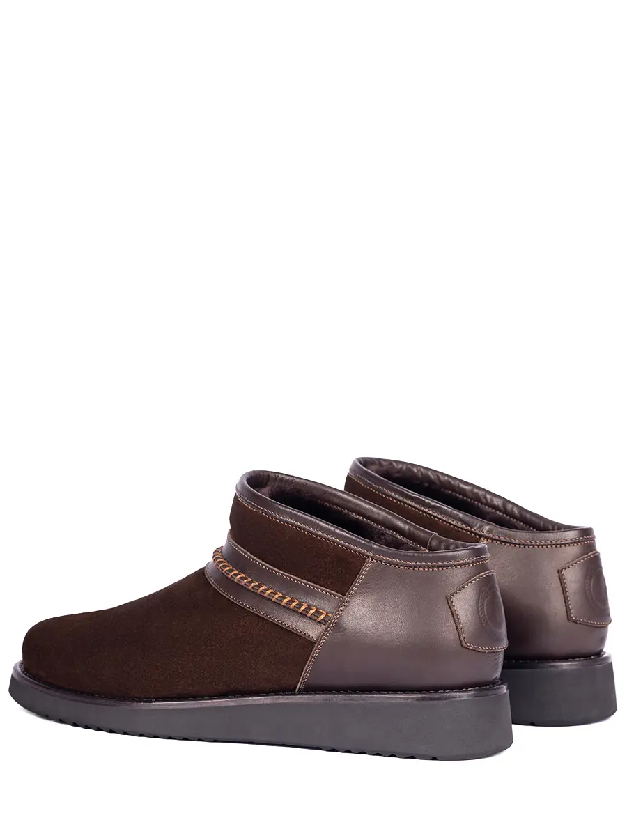 Угги комбинированные "Chocolate" на меху